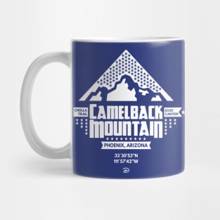 Camelback Mountain (Silhouette) - Americana Mug